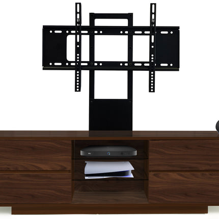 Centurion Supports Avitus Walnut with 4-Walnut Drawers and 3-Shelves up to 65" LED, LCD, Plasma TV Stand with Mounting Arm