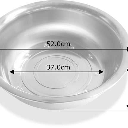 Centurion Supports Fireology Collection Stainless Steel Ice Bucket Bowl - For Use with All Fireology Stands - Grade A