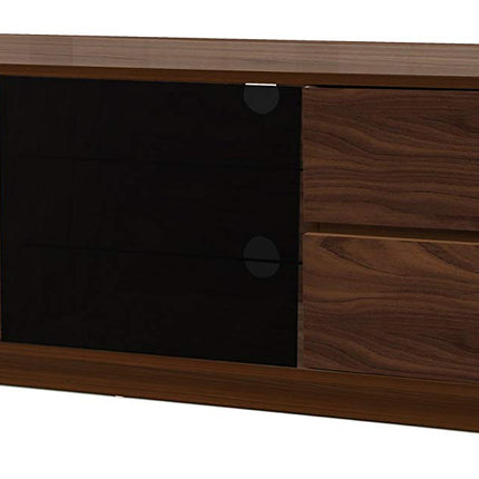 Centurion Supports AVITUS ULTRA Remote Friendly Beam-Thru Premium Walnut 32"-65" Flat Screen TV Cabinet