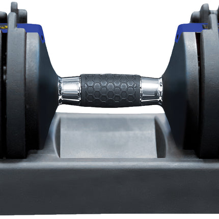 Strongology Predator 20 Home Fitness Adjustable Smart Single Dumbbell up to 20kg Training Weights in Black - Grade A