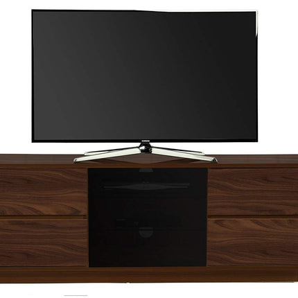 Centurion Supports AVITUS ULTRA Remote Friendly Beam-Thru Premium Walnut 32"-65" Flat Screen TV Cabinet